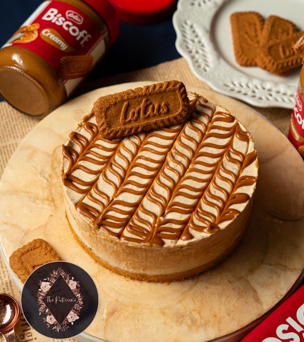 No-Bake Lotus Biscoff Cheesecake