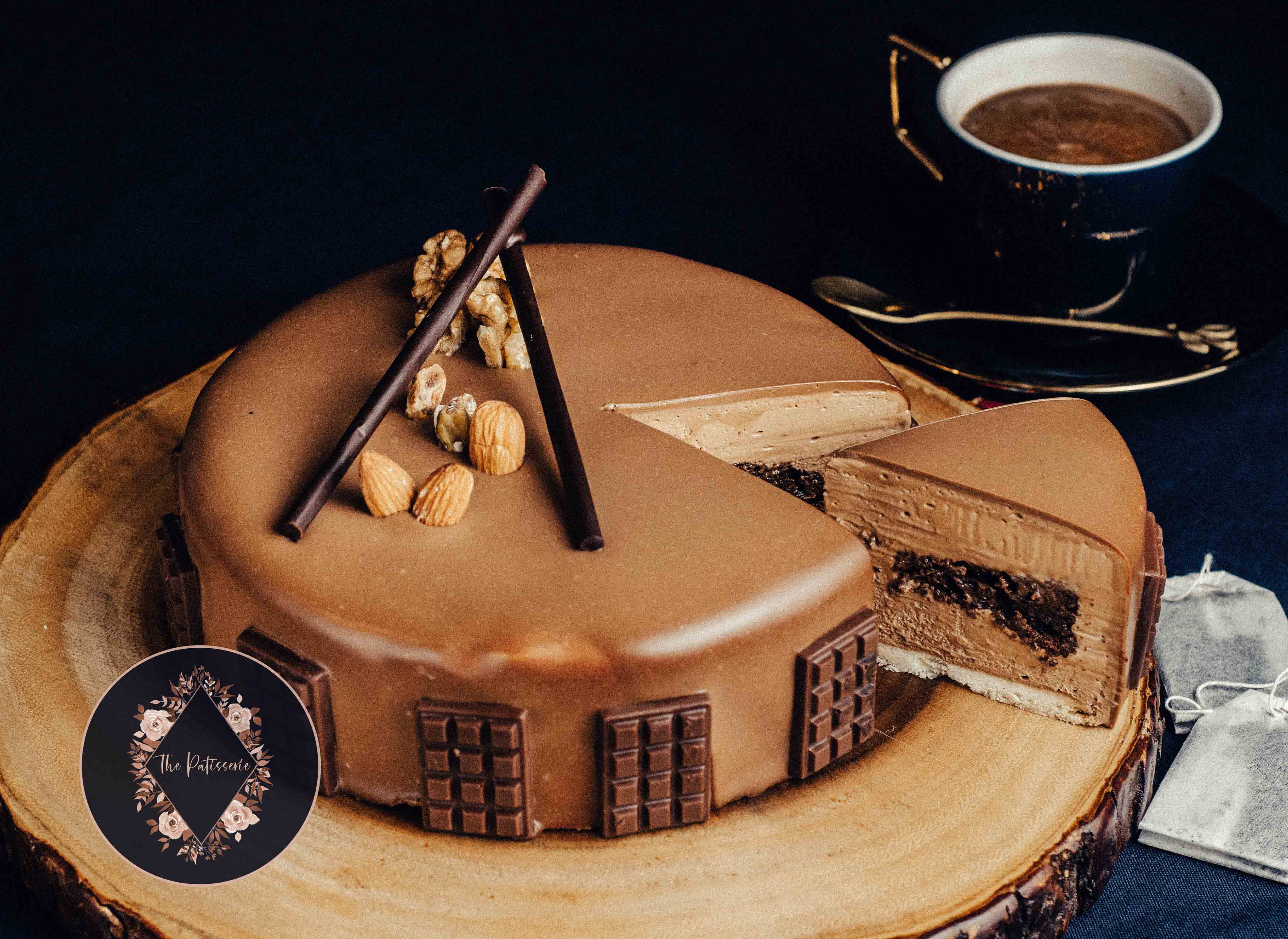 Tea Bavarois Cake