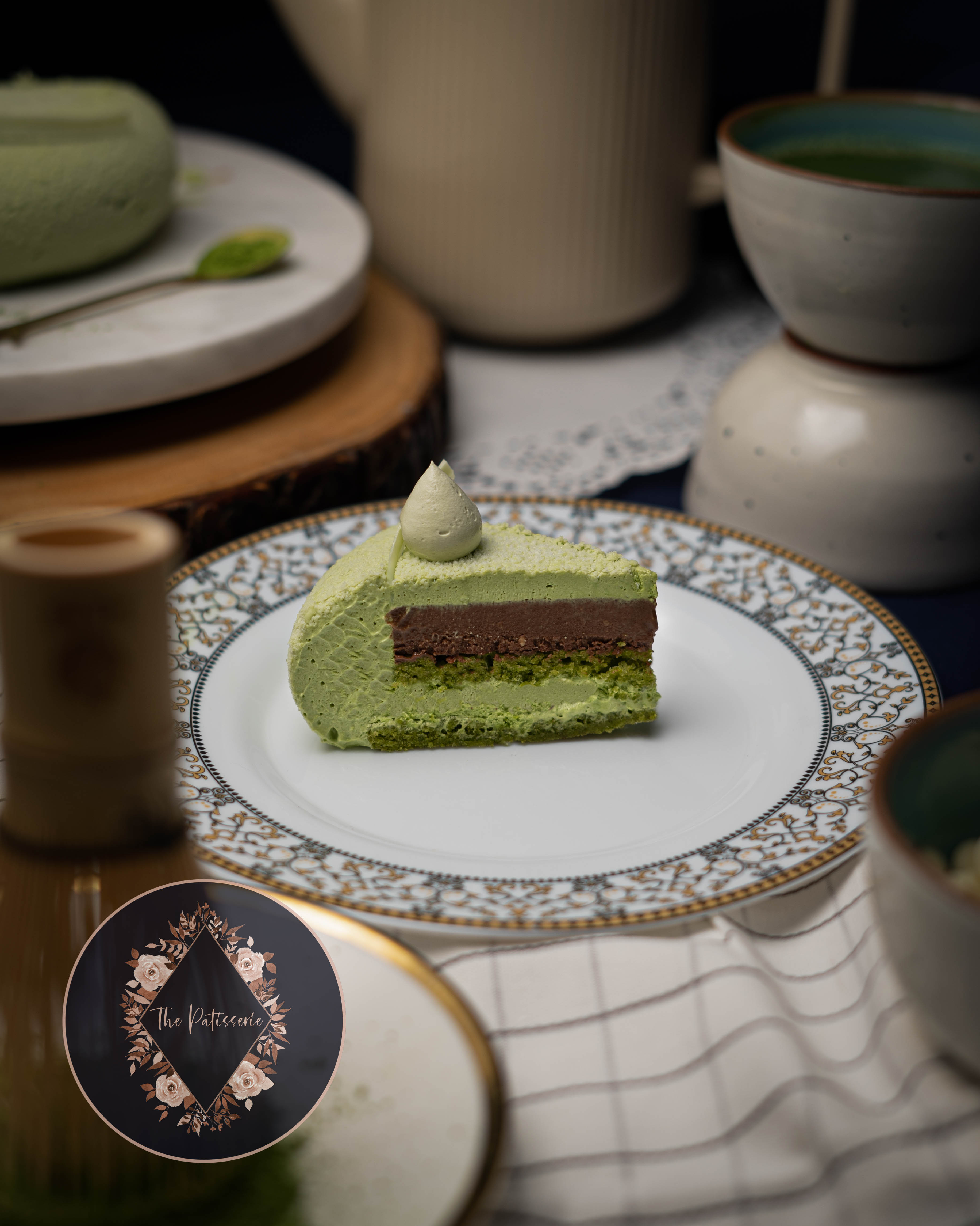 Matcha Mousse Cake